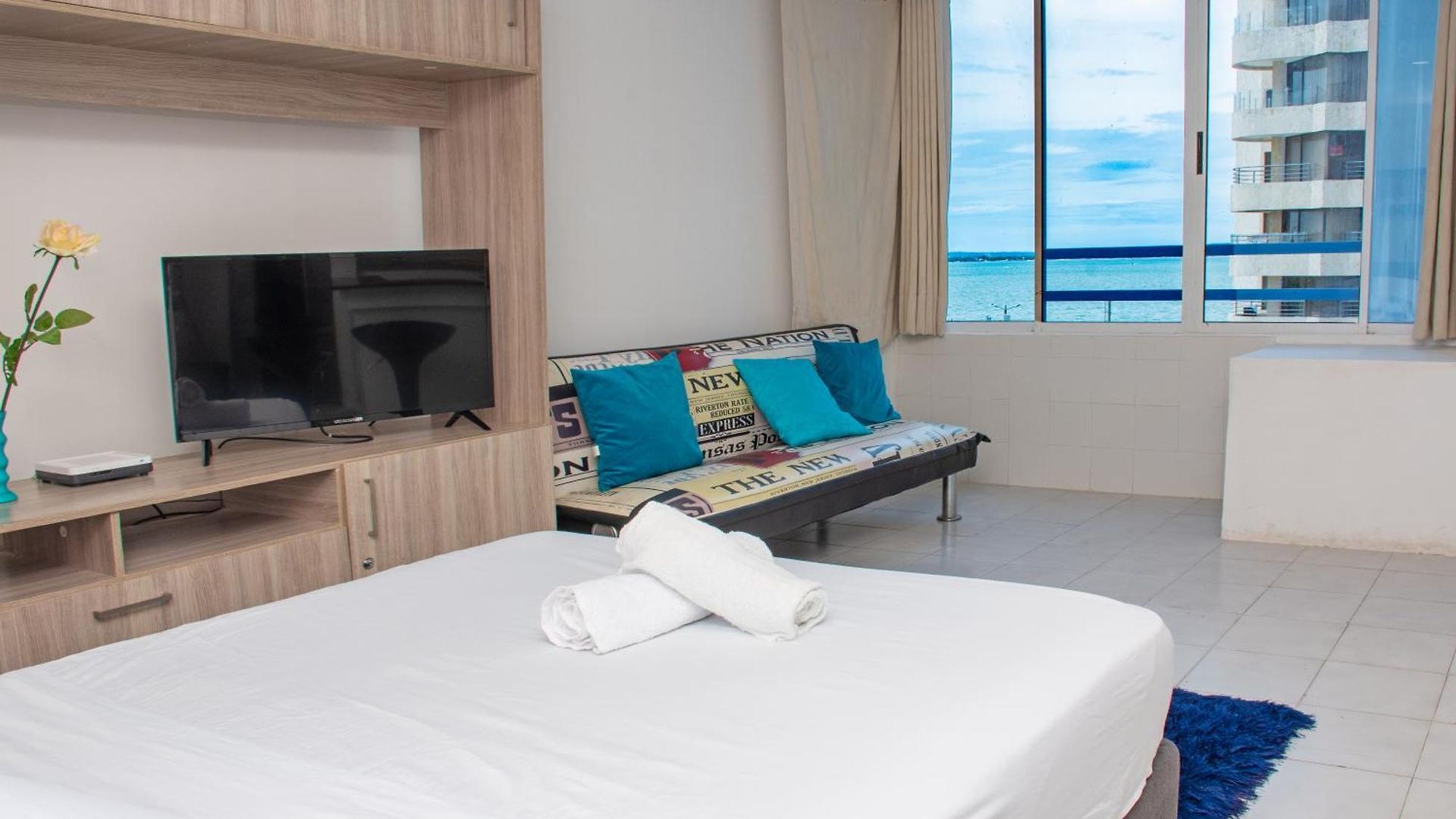 Apartamento Lindo Apto Amoblado Conquistador *