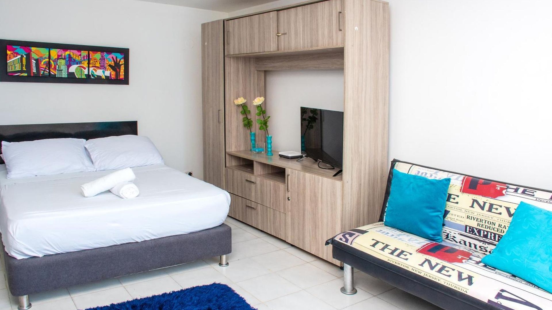 Apartamento Lindo Apto Amoblado Conquistador *